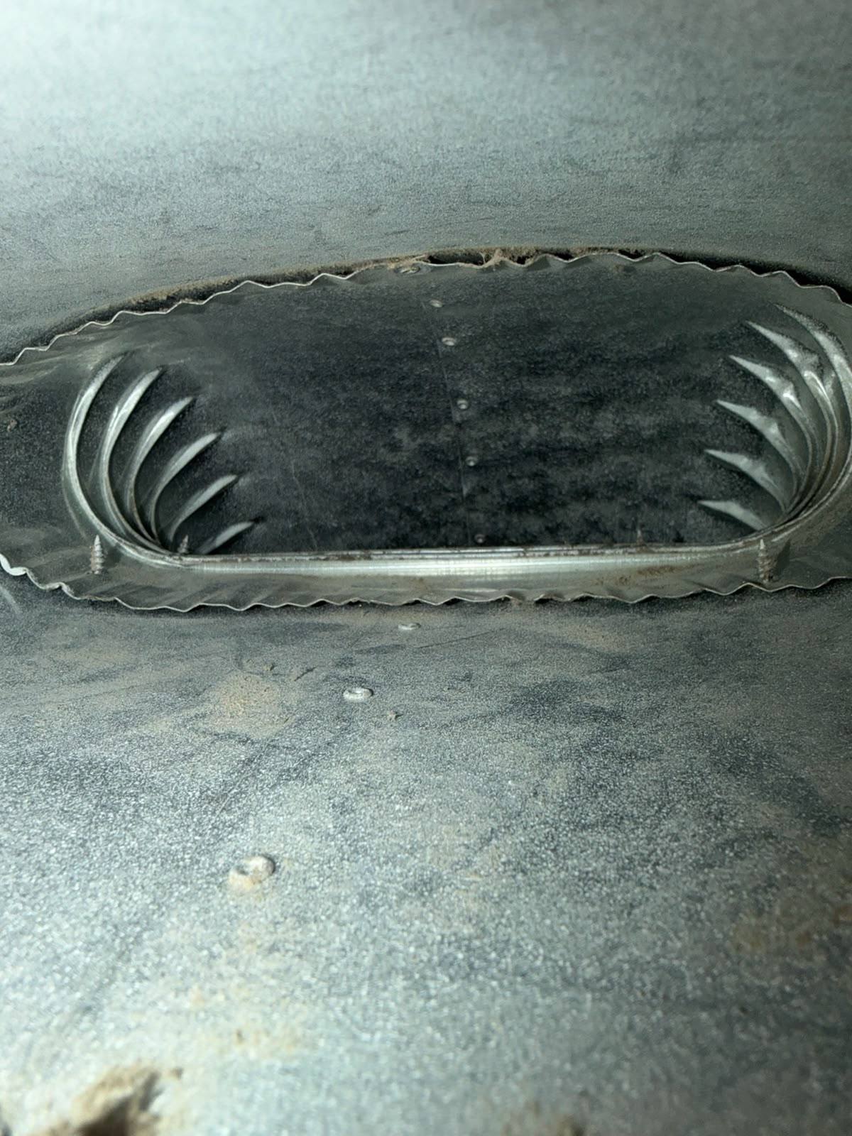 Air Duct before cleaning by AMG