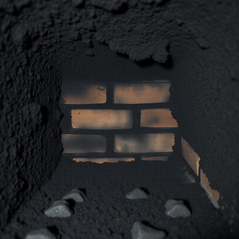Chimney before cleaning by AMG